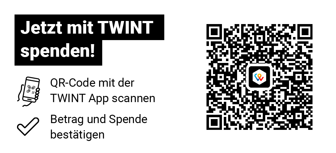 Twint-Code für Spenden