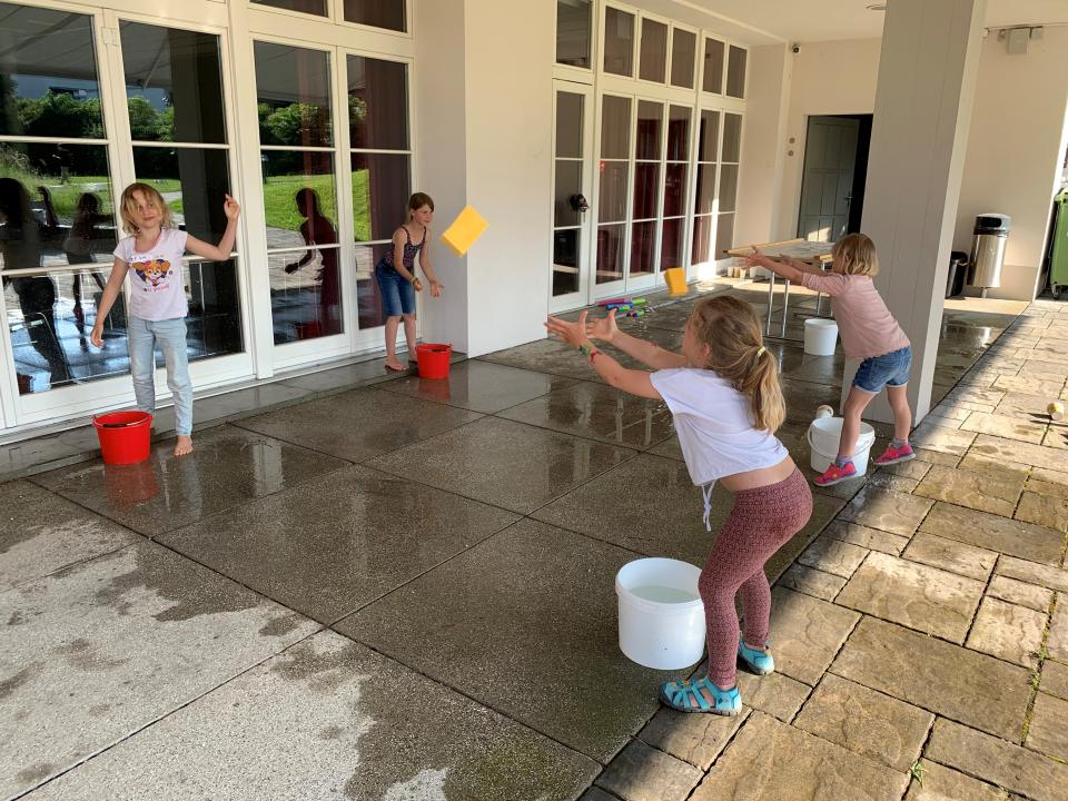 Und wieder wird es nass....