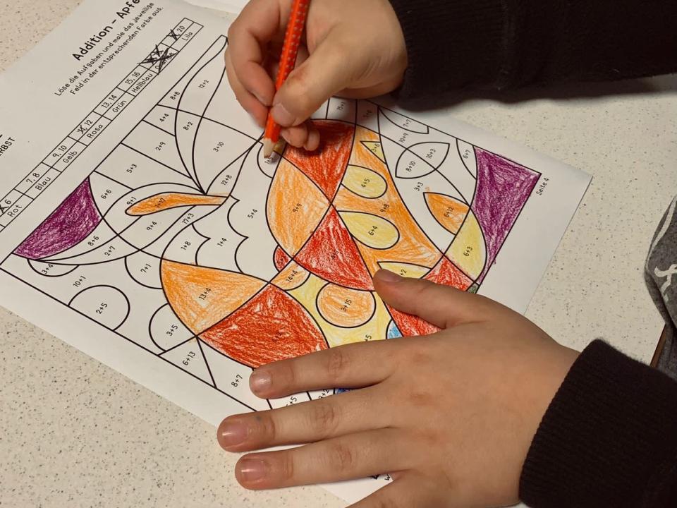 Von der Rätselstation...