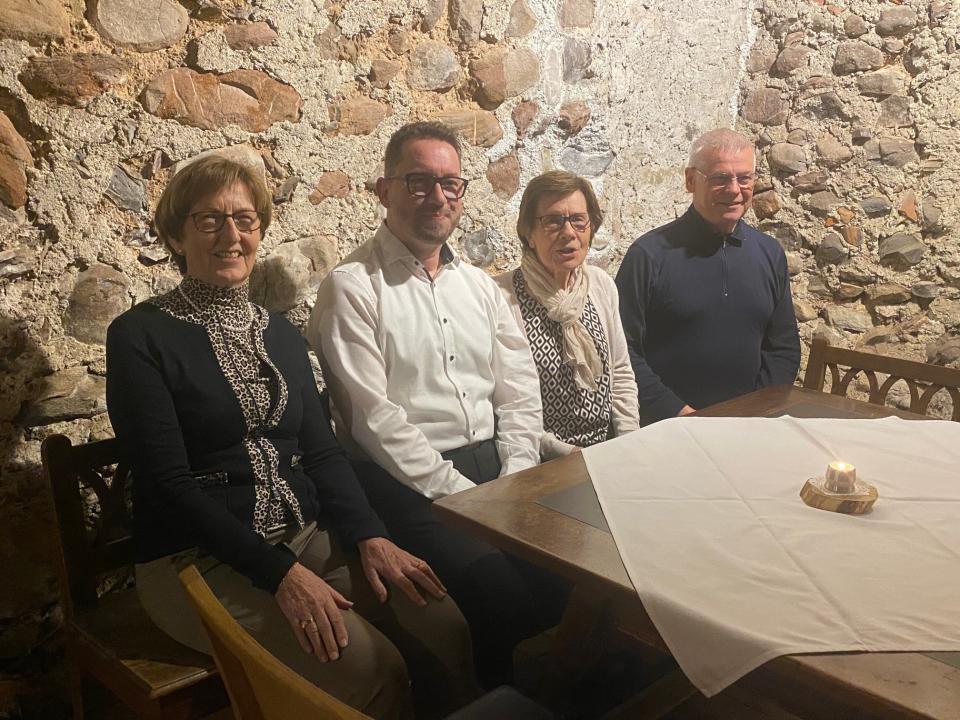 Die geehrten Chormitglieder.