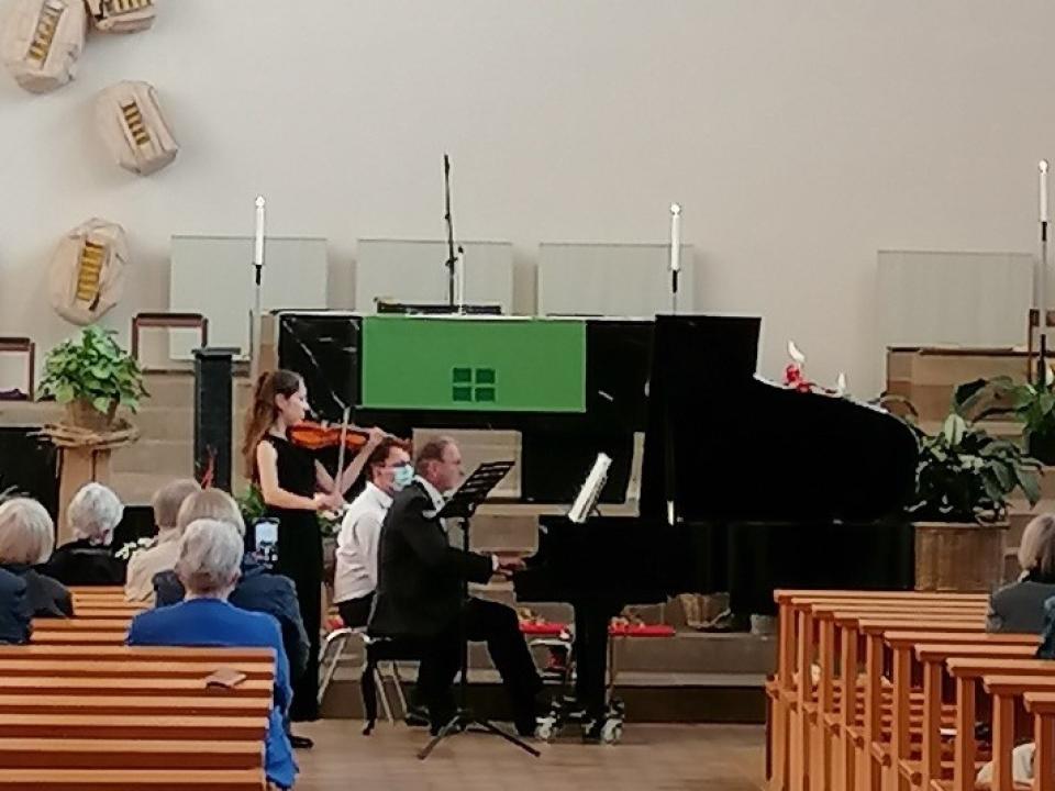 Hermann Hess, Cécile Vonderwahl - Klavier und Violine