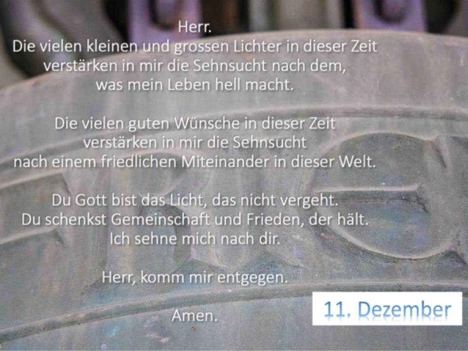 Kalenderblatt 11.12.