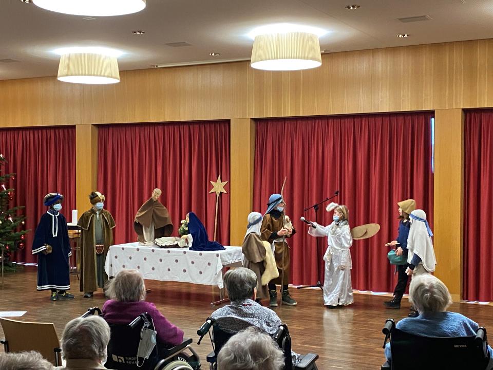 Krippenspiel im APZ an Heilig Abend