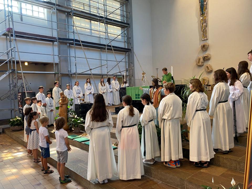 Unsere Ministrantengruppe an St. Stefan