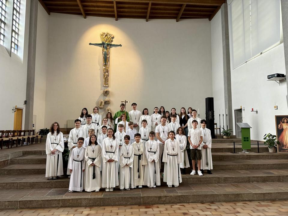 Ministrantengruppe 2024