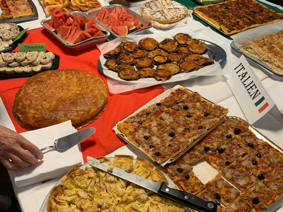 Nationentisch Italien