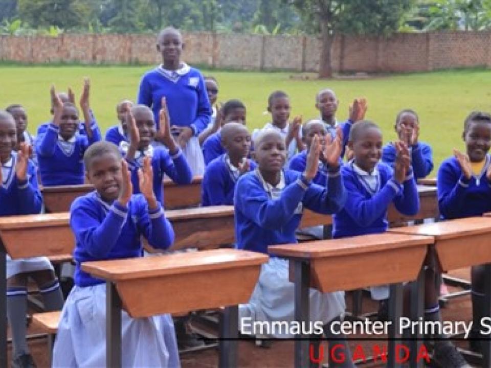 Schüler der Primary-School in Uganda