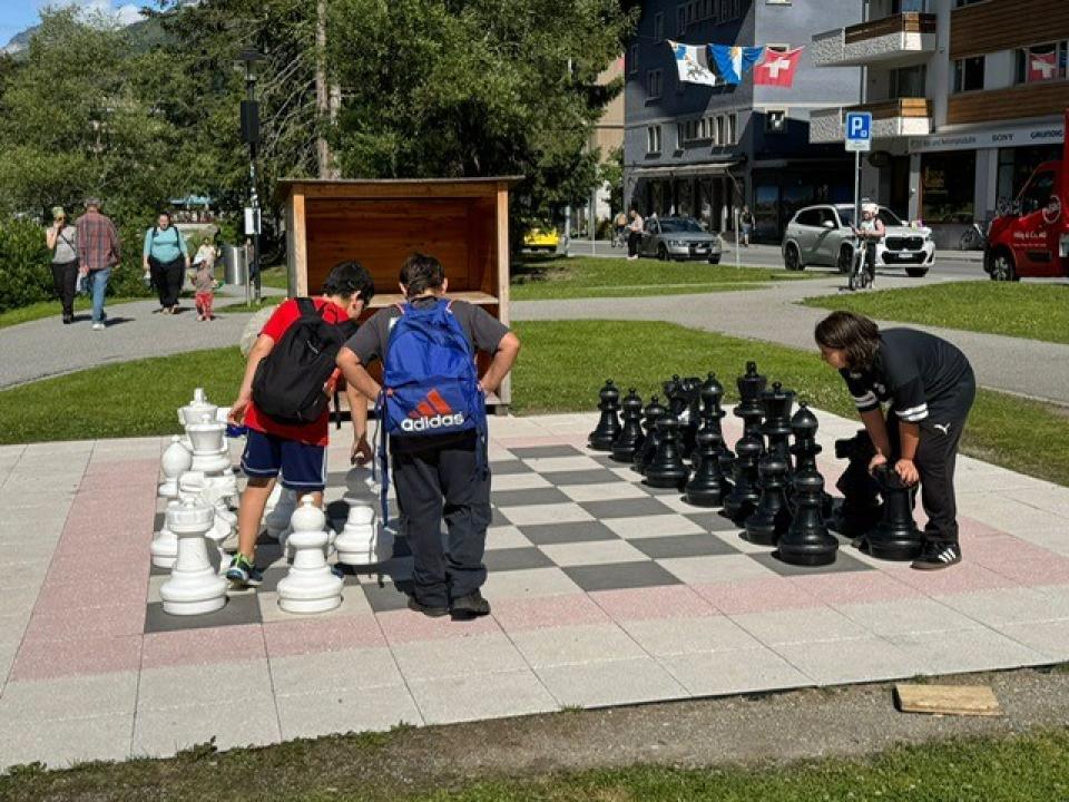 Im Schach geübt!