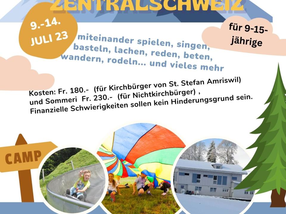 Sommerlager Pfarrei St. Stefan Amriswil