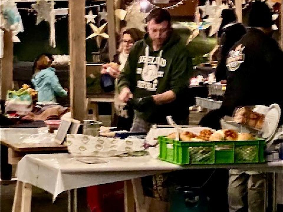 Stand mit ital. Spezialitäten