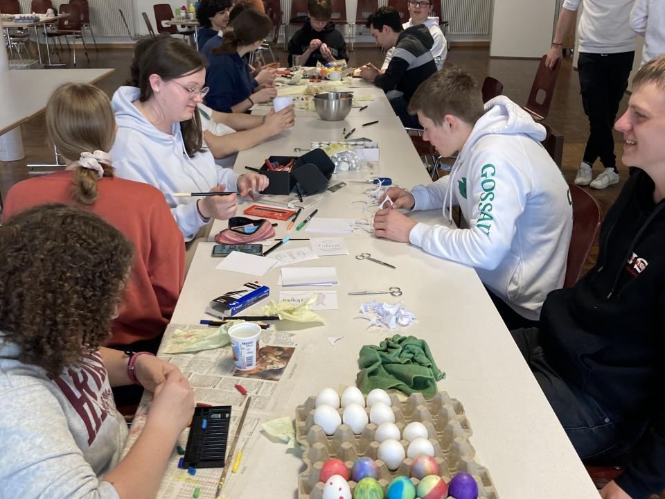 Kreativzeit am Ostersamstag