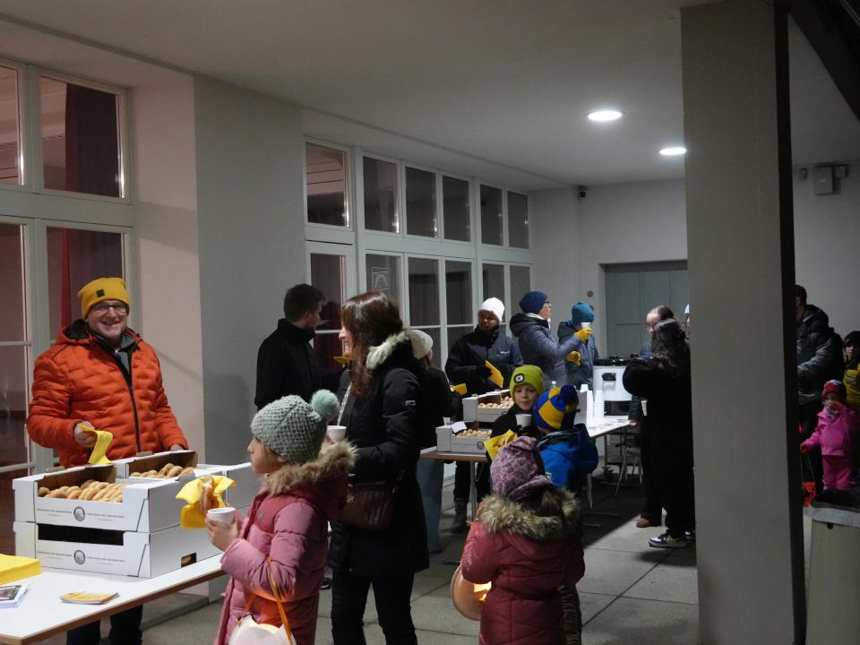 Freude bei Gross und Klein