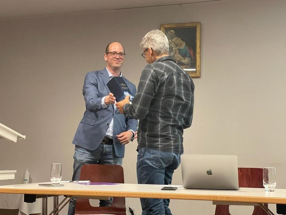 Verabschiedung von Aktuar Martin Zecha