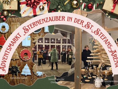 Lichterglanz und Vorfreude - Adventsmarkt in der St. Stefansarena Amriswil