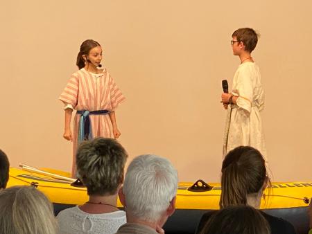 Jesus spricht zu den Jüngern