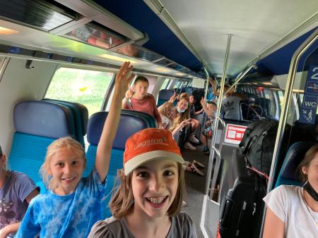 Zugreise nach Saas Fee