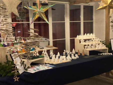 U.a. gab es liebevolle Bastelarbeiten zu bestaunen...