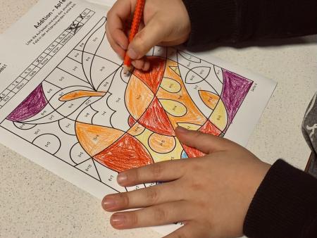 Von der Rätselstation...