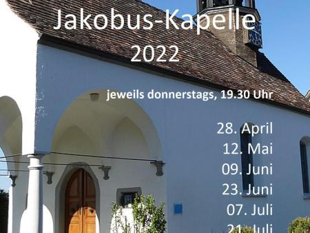 Gottesdienste in der Jakobus-Kapelle Biessenhofen