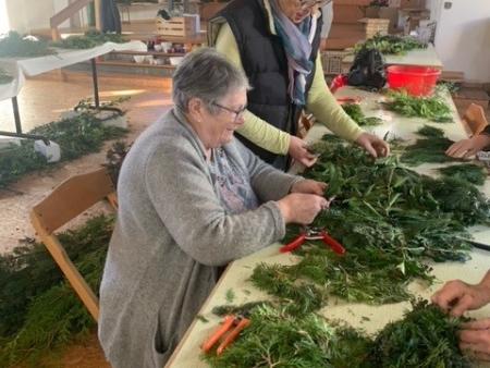 Fleissige Hände bei der Arbeit.