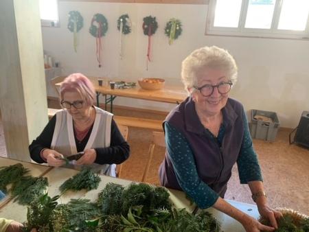 Fleissige Hände bei der Arbeit.