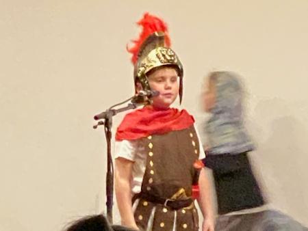 Centurio bei der Befehlsvergabe