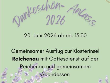 Dankeschön-Anlass 2026
