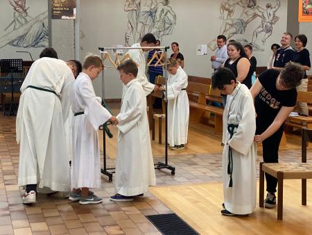 Einkleiden unserer Neuminis