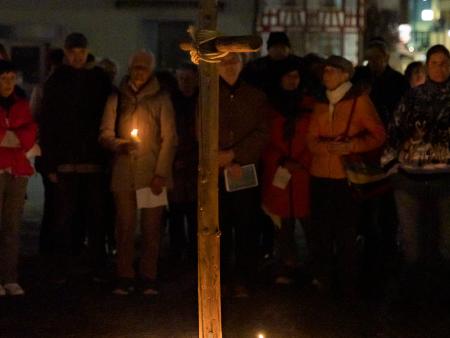 Friedensgebet auf dem Marktplatz Amriswil