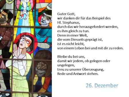 Kalenderblatt 26.12.