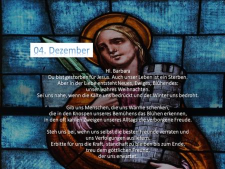 Kalenderblatt 04.12.
