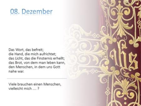 Kalenderblatt 08.12.