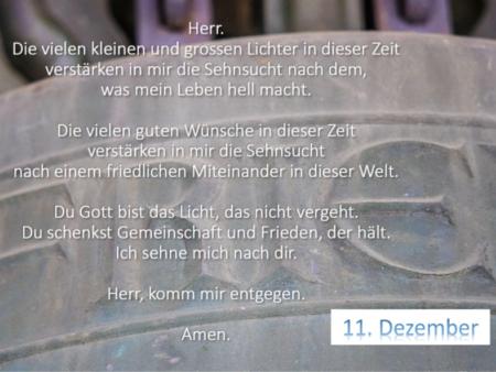 Kalenderblatt 11.12.
