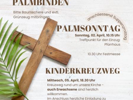 Heilige Woche & Suppentag