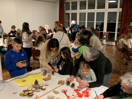 An den einzelnen Stationen war allerlei zu entdecken.