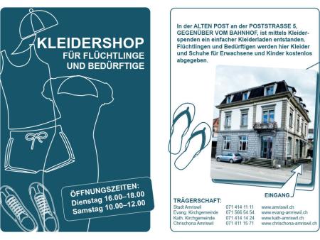 Kleidershop an der Poststrasse