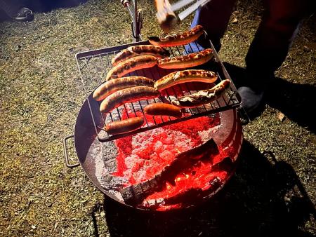 Nach der Arbeit: Grillieren