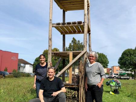 Mit vereinten Kräften am Lebensturm