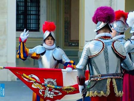 Vereidigung von Manuel Klingler