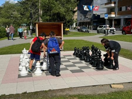 Im Schach geübt!