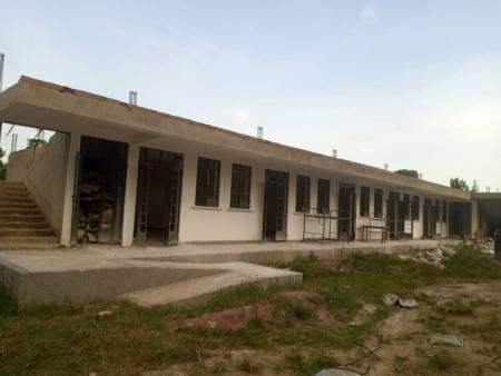 Schulgebäude in Uganda