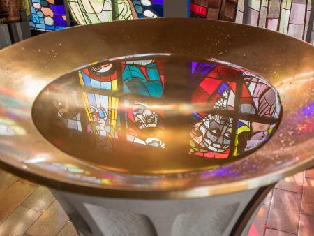 Tauffeier für Ruben Weibel