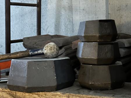 Masse des abgetrennten Klöppelmaterials