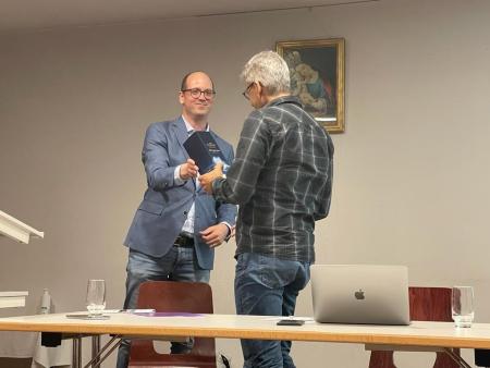 Verabschiedung von Aktuar Martin Zecha