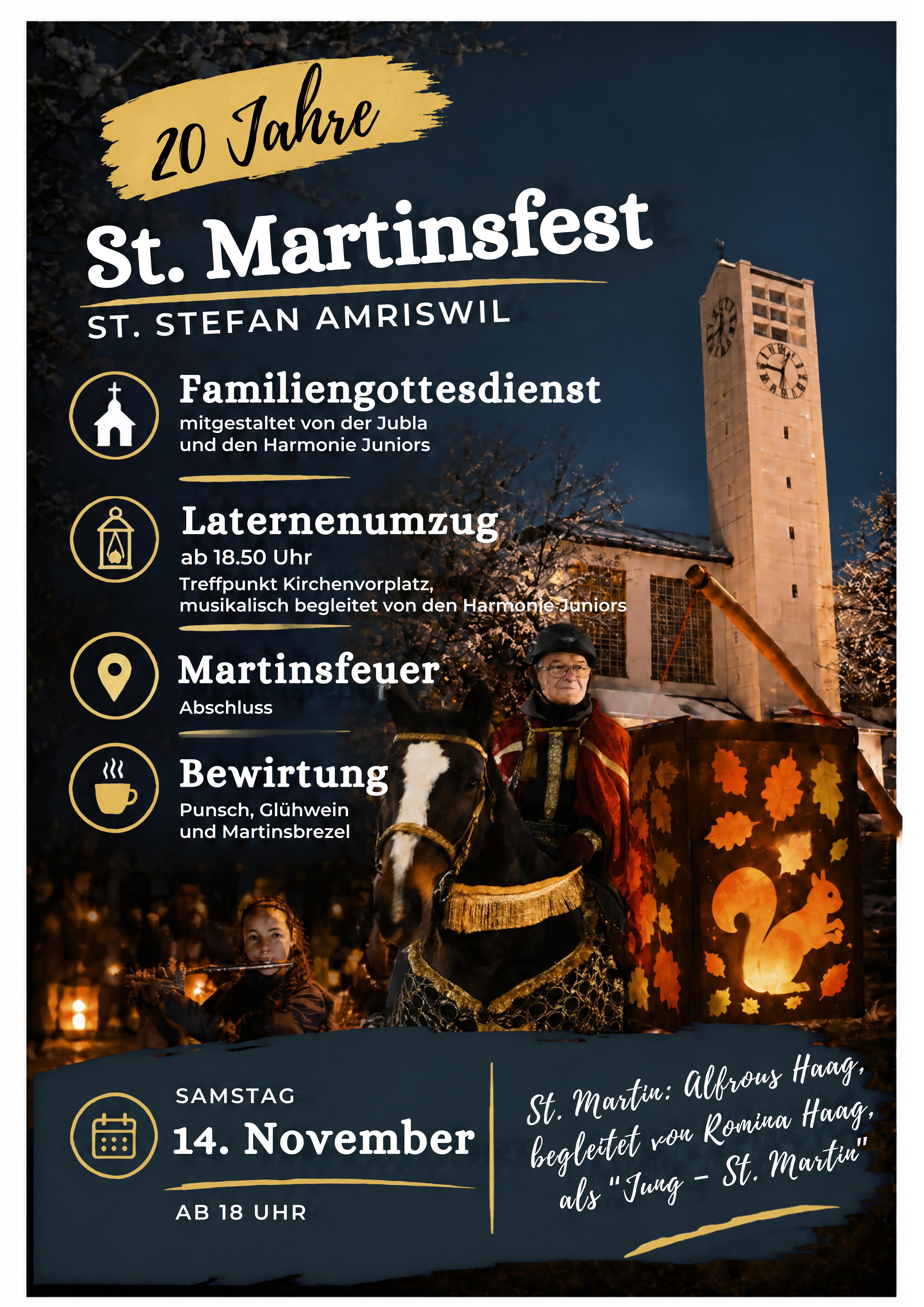 20 Jahre St. Martin an St. Stefan Amriswil
